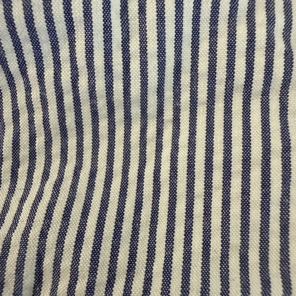 Brooks Brothers Pants Mens 36X32 Genuine Seersucker Blue White Cuffed